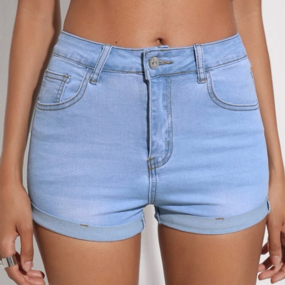 SHEIN denim shorts